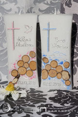 Taufkerze rustikal Holz Tauben, Taufkerze Lebensbaum, Kerze Taufe mit Lebensbaum, Taufe, Baby, Geschenk Taufe, Geschenk Geburt, Taufe Kirche, Christliche Taufe, Taufsymbole
