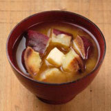 焼きさつまいもの味噌汁のレシピ by スローダイエット