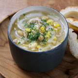 大豆とコーンのスープのレシピ by スローダイエット