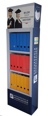 Bodendisplays aus Pappe bedrucken - Stemmler Display
