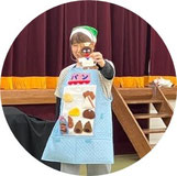 ポンポコパン屋さん、にこにこパッチリ！