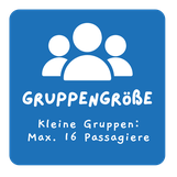 Gruppengrösse icon for Citizen Science Expeditions - Galapagos Shark Diving