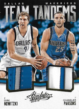 NOWITZKI  PARSONS / Team Tandems - No. TT-DAL  (#d 20/25)