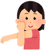 ストレッチをする女性