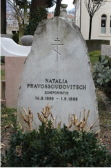 Grab von Natalia Prawossudowitsch (1899-1988)