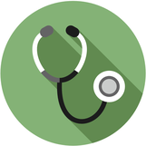 Stethoskop zur Vorsorge beim Kinderarzt München.