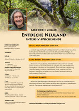 Flyer Intensiv-Wochenenden Köln 2026