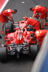 Foto Formel 1 Ferrari Test in Spanien