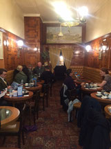 Louis Patisserie Hampstead tearoom London - tea and cake