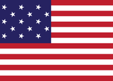 15-STAR-FLAG (1795 - 1818) AKA STAR-SPANGLED BANNER