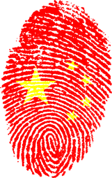 China Visum Fingerabdruck