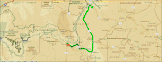 Route - 139 Meilen (Microsoft Streets & Trips)