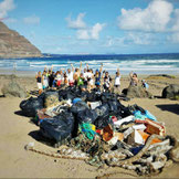 Orozola, Lanzarote, SOS , COUP, Beach, Playa, People, Beachclean
