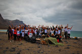 COUP, Beachclea, beachcleanup, Lanzarote Limpia, Lanzarote, 100 anos, manrique, limpieza de playa, playa el risco
