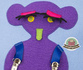 sewing step by step Quiet book Playbook Softbook Activity Touch and feel,  Felt, sewing instructions
