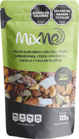 MIX DE FRUTOS SECOS ESPECIALES. Ingredientes: almendra con coco y miel, cereal de chocolate, mani, garrapiñada, zapallo y coco en escamas. Presentación: 80Grs. Kosher Parve: Bobek. Origen Argentina.