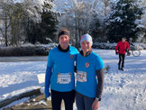 Heinz-Hermann und Svenja vor dem Start