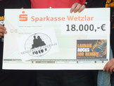Lahnau rocks for Benefit bringt 18.000 Euro