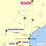 Bild: Karte Brasilien