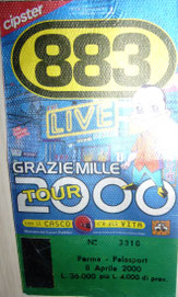 Biglietto Tour 2000