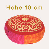 meditation cushion round 10 cm high