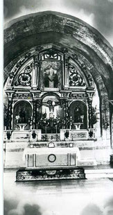 1960. altar santa julian. Juana Pascual