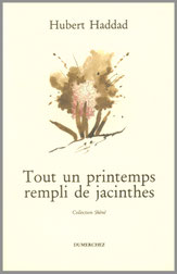 Hubert Haddad Olivier O. Olivier Printemps Rempli Jacinthes Dumerchez Bernard Editions Editeur