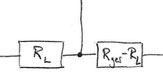 Abb.2: Ersatzschaltbild des Potentiometers