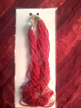 Collana fatta a mano con perline rosse codice B0001 € 15,00