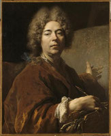 Nicolas de Largillière (1656-1722), autoportrait. Versailles / Photo RMN musée national des châteaux de Versailles et de Trianon