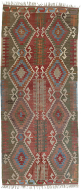 Kelim Teppich. Zürich. Afyon Kelim, antique and nomad rug, tapis et kilims nomades, kilim Bergama, rose, vert. Zurich Suisse, www.kilimmesoftly.ch