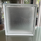 SEVES Clear 1919/8 Samba Exotic Glass Design Glass Block Glassblock Glasbausteine Glassteine Clear Glasdesign Deutschland Schweiz Österreich Wien Luxemburg Liechtenstein Solaris Glasbaustein Klare Glasstein Glassteinwände Glasbausteinwände Glaswand Great 