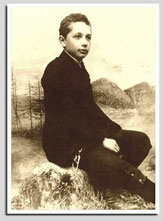 Einstein als Junge 1893