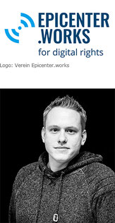 Daniel Lohninger ist bei epicenter.works, der wichtigsten NGO für Grundrechte im digitalen Zeitalter aktiv. Bild: Daniel Lohninger