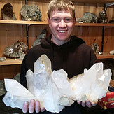 Im Shop valser-kristallkeller kaufen: Rauchquarz Gwindel Fluorit Bergkristall Mineralien Bergkristall-Anhänger