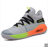 Clickandbay-Couple-Fashion-Basketball- Sports-Shoes-Gray