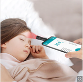 Clickandbay- APP-Smart-Thermometer-USB- Baby - Black 