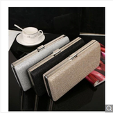 Clickandbay – Women-Clutch-Bag- with-Chain-Gold