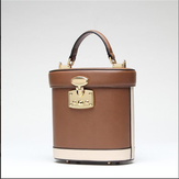 Clickandbay- Woman’s-Leather-Handbags-Crossbody-Brown 