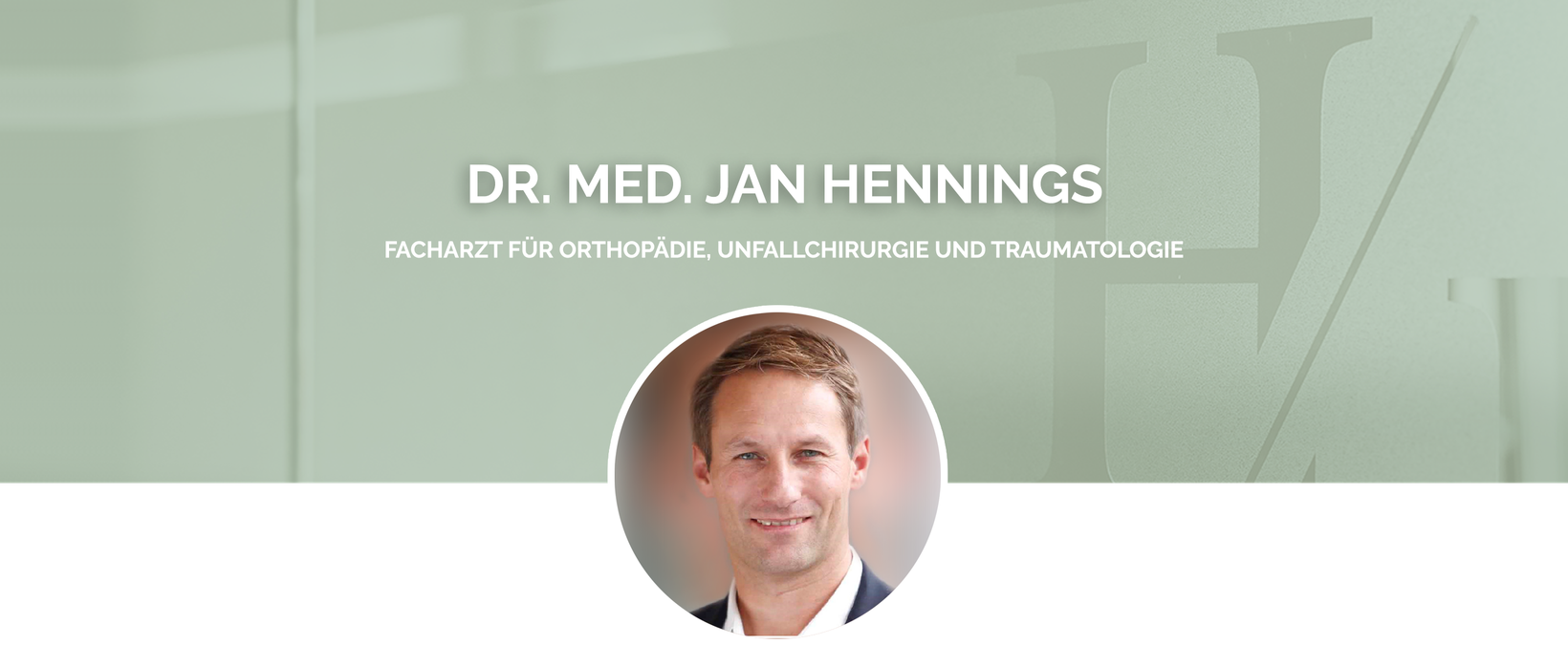 Dr. Jan Hennings Orthopraxis Schwarzenbek