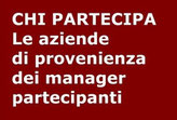 Le aziende dei manager partecipanti al Workshop Vendite FORTIA.