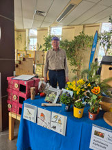 Richard Wenzel am Quiz-Stand, Foto: ©Friederike Wolf