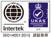 ISO14001認証ロゴマーク