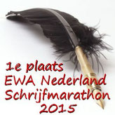 Winnaar 2015 EWA Nederland schrijfmarathon