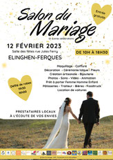 Salon mariage et autres célébrations à Elinghen-Ferques 12 Février 2023