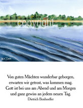 christliche Karten, von guten Mächten, Donau von guten Mächten