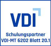 VDI e.V. Schulungspartner - Logo Asbest Akademie Mitgliedschaft 