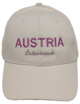 Stick Austria; Austria; Austria kappe; Austria cappy; weiß; white