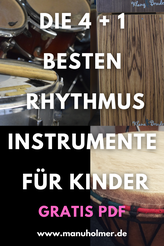 Gratis PDF beste Rhythmusinstrumente für Kinder