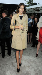 Alexa Chung trench coat